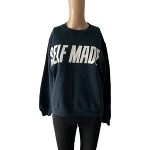 The Lifestyle New Money Street Luxury Size S Self Made Navy Sweatshirt